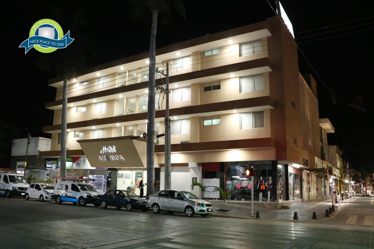Hotel America Centro Лос-Мочис Экстерьер фото